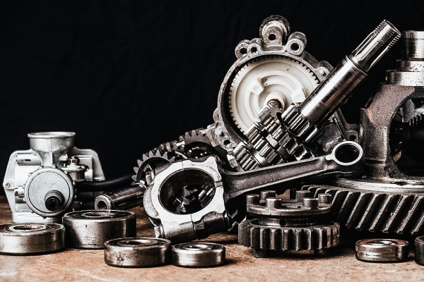 Testata motore per trattore